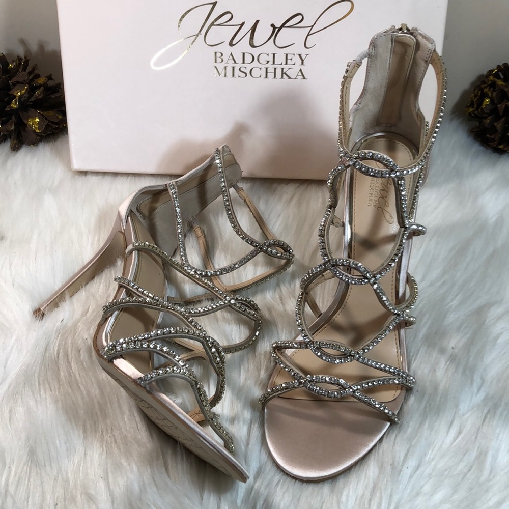 Jewel Badgley Mischka Women's Delancey Sandal 9.5